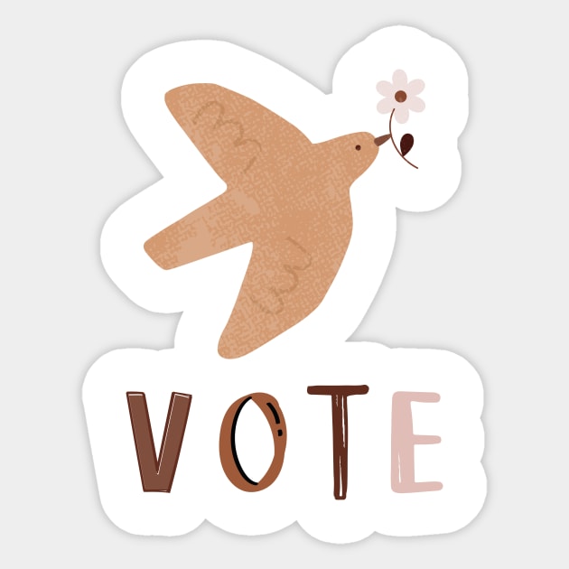 Vote 2020 Election Sticker by byaskcmn